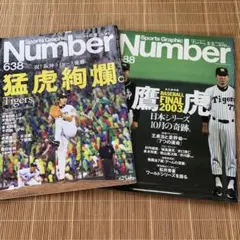 虎ファン必見！Number 638 & 588 セット