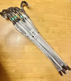 新品未使用　ビニール傘　60cm ワンタッチ式