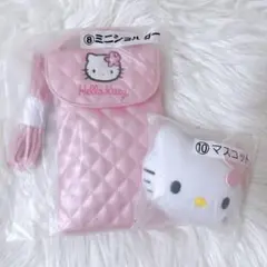 新品未使用★サンリオあたりくじ　ハローキティ　 ミニショルダーマスコット　セット