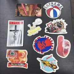 Supreme ステッカー 9枚セット