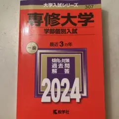 専修大学 学部個別入試 2024