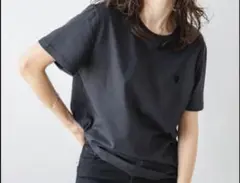 ワンポイントハート刺繍Tシャツ