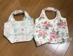 ローラアシュレイ　エコバッグ　Sサイズ　2個