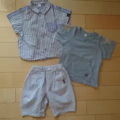 【après les cours】 Tシャツ＆シャツ＆パンツ 100cm　セット