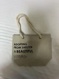 ◆大幅にお値下げしました◆ LOVE & Co. キャンバストートバッグ