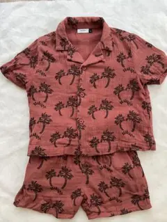 wynken 半袖シャツ　ショートパンツ　セットアップ　4y