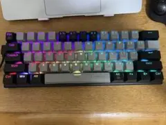 e元素 メカニカルキーボード 61キー 赤軸/Y30218-E1