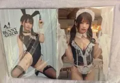 えなこ　写真集　BUNNY GIRL'S Custom Maid 2点セット