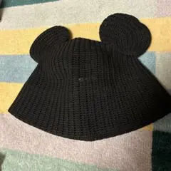 ディズニー　ハット　ブラック　58cm