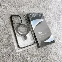 Alphex iPhone 15 Pro ケース カバー ブラック 黒