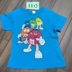 M&Mキャラクター Tシャツ 110　マーブルチョコ