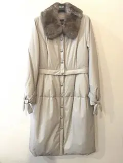 ルネ ダウンコート ベージュ