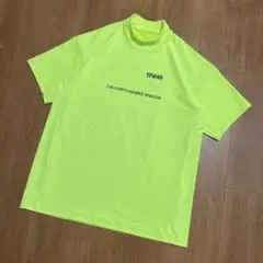 TFW49 モックネック　Tシャツ イエロー　L junhashimoto