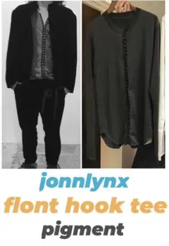 jonnlynx ジョンリンクス/flont hook tee