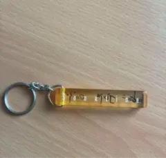 D.A.N.サイン入りオレンジアクリルキーホルダー