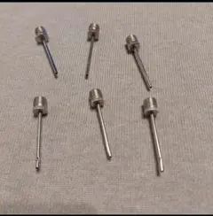 空気針　新品　金属　 6個セット