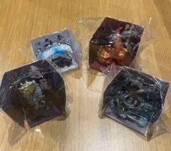セリア　四神　青龍　白虎　朱雀　玄武　フィギュア　コンプリートセット