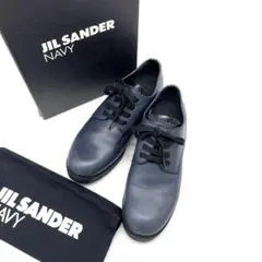 美品 JILSANDER NAVY ジルサンダー レザー ドレスシューズ