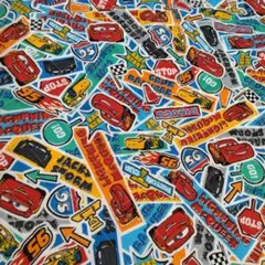 ✿カーズ生地 キルティング生地✿ディズニー　ハンドメイド　入園入学グッズに