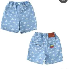 リトシー littc ディズニー disneyトイストーリー デニムハーフパンツ