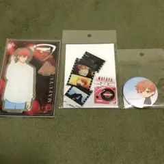 ギヴン 真冬 アクスタ 缶バッジ セット