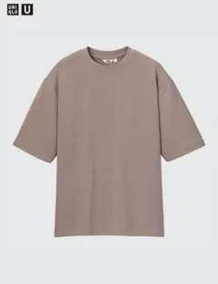 エアリズムコットンオーバーサイズTシャツ（5分袖）