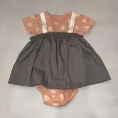 新品未使用ベビーワンピースロンパース80