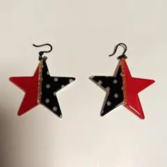 未使用 星型ピアス