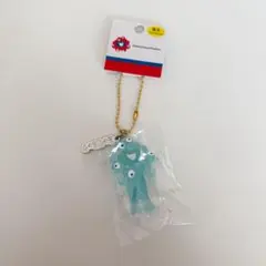 【新品】万博ミャクミャク立体PVCキーホルダープレート付き（蓄光）
