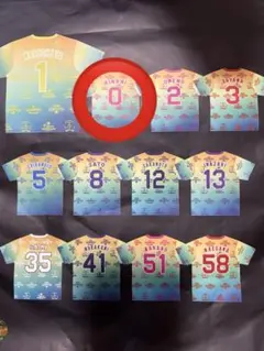 最終値下げ！阪神タイガース 選手トロピカルTシャツ 木浪聖也