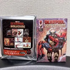 デッドプール＆ウルヴァリン　トレーディング　スクエア缶バッジ　1点