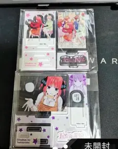 【未開封】五等分の花嫁 有償特典 中野二乃 五つ子　アクリルフィギュアプレート