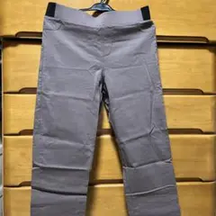チャコールグレー スリムフィットパンツ