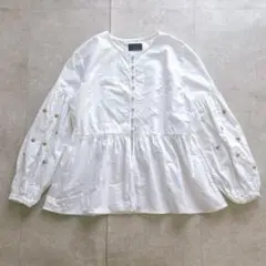 ヌキテパ TOMORROWLAND別注 スリーブビジューブラウス23SS 完売品