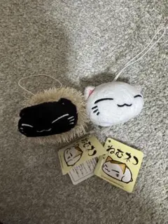 ねむネコ　マスコット　ぬいぐるみ