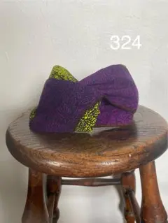 【SALE】324クロスターバン ヘアバンド アフリカンバティック