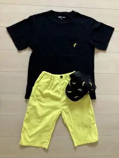 ユニクロ　ピカチュウ シャツ 160 ディラッシュ　パンツ　シューラルー　セット
