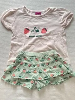ミニー　セットアップ　110サイズ　ディズニー