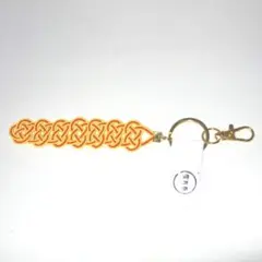 【新品】水引 キーホルダー ハンドメイド 開運 魔よけ 縁結び プレゼント 黄色