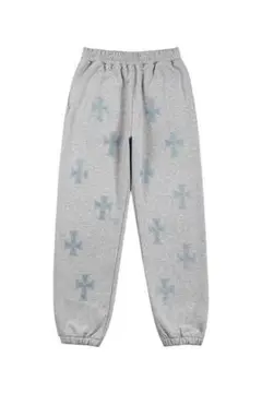 GREY CROSS RHINESTONE JOGGER Mサイズ
