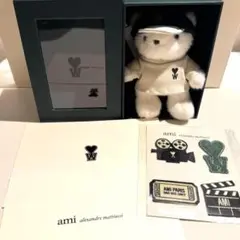 チェウシク x AMI テディベア ぬいぐるみ キーリングセット おまけ付 B チェウシク x AMI テディベア ぬいぐるみ キーリングセット