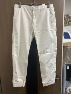 UNIQLO ホワイト チノパン Lサイズ