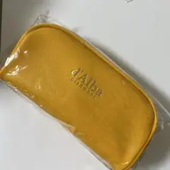 【新品未使用】ダルバ　ポーチ　イエロー