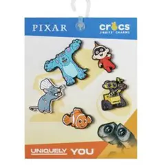 【レア商品 正規品】ディズニー ピクサー crocs ジビッツ 5個セット