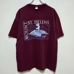 Mt. St. Helens 火山グラフィックTシャツ