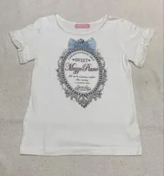 メゾピアノジュニア 半袖　Tシャツ カットソー トップス Sサイズ