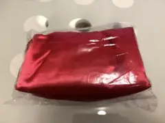 新品未使用　FANCL 赤 ポーチ ファスナー付き