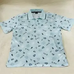 【超美品】✨IGNIO イグニオ　ゴルフウェア　総柄デザイン　大きめ　LL