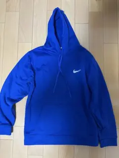 Nike 青 フード付きパーカー