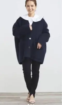 yori ウールモヘアシャギージャケット